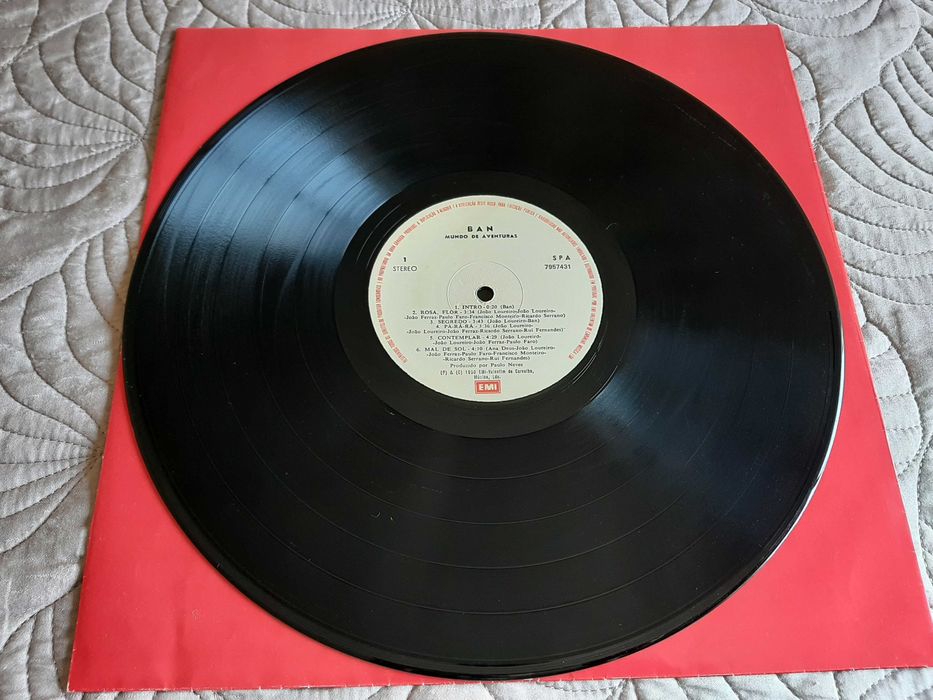 Ban - Mundo de Aventuras - Portugal - Vinil LP