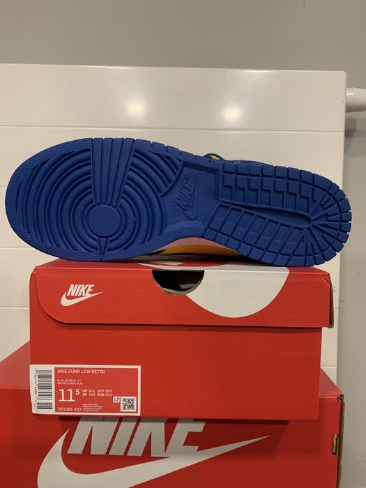 Nike dunk low UCLA 45,5