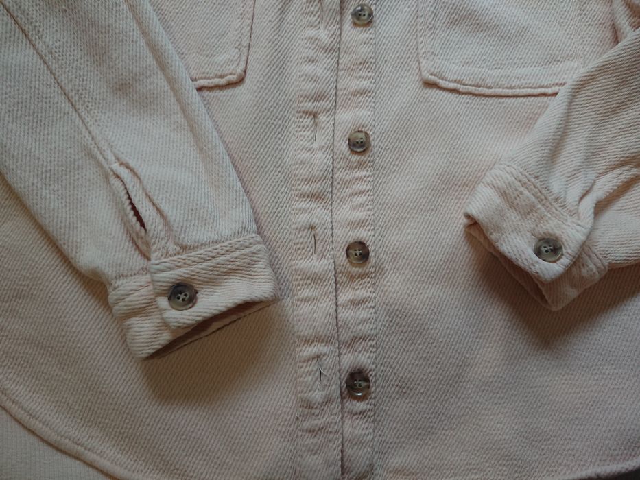 Koszula rozpinana sztruksowa Zara r. 140