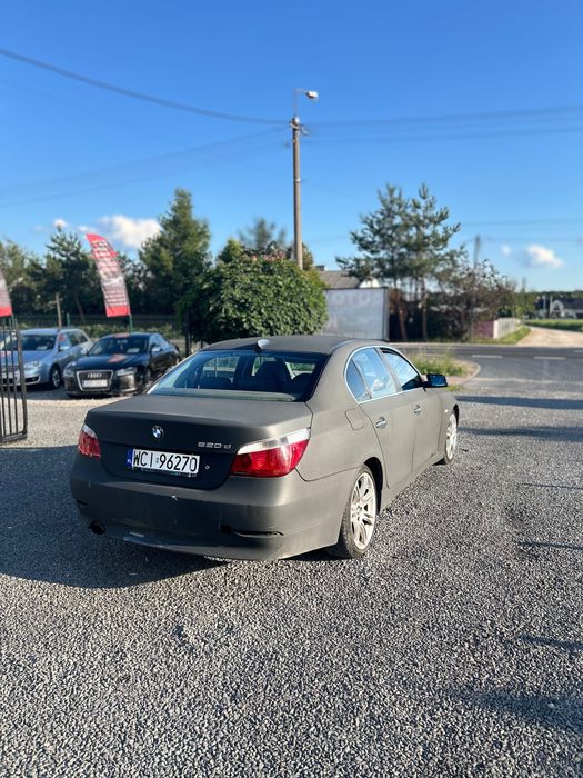 BMW e60 2007 Rok 2.0 Diesel