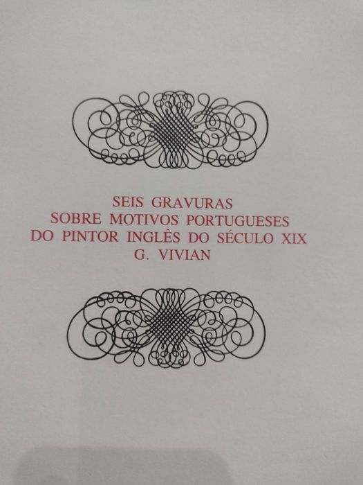 Gravuras 6 Motivos Portugueses - G. Vivian