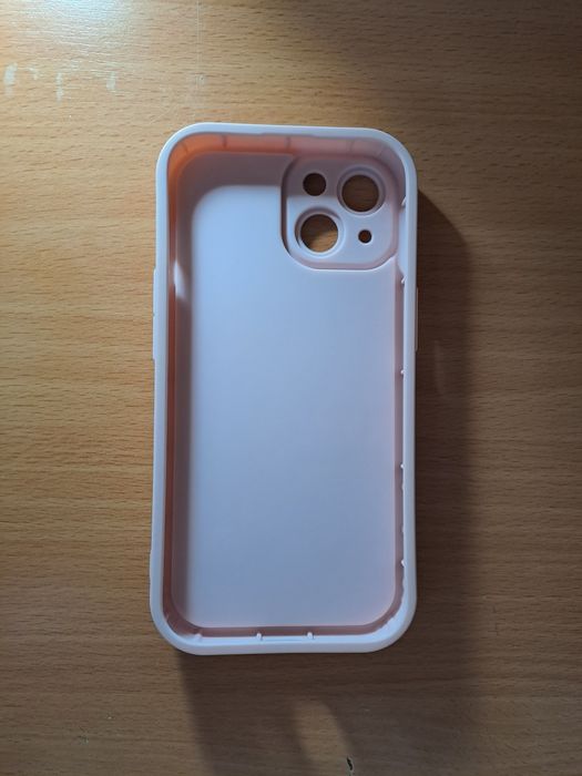 Capa iPhone 15 com laços rosa – fofa/kawaii