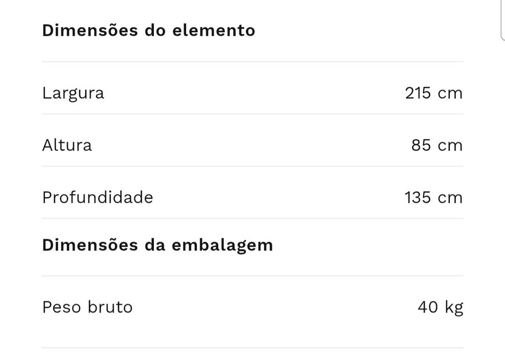 Sofá  cama preto ,aveludado.Conforama