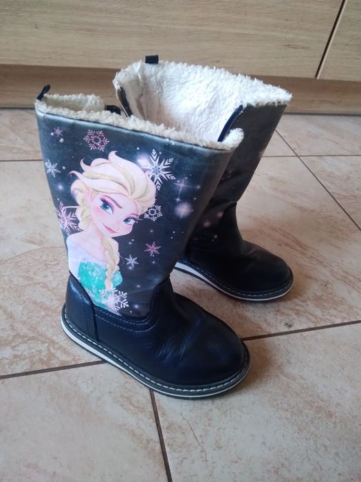 Buty kozaki zimowe Elza Frozen 24