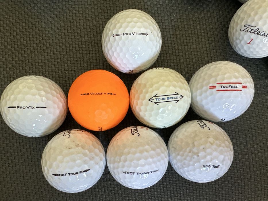Lote de 36 Bolas de Golfe Titleist (inclui Pro V1 / Pro V1x)
