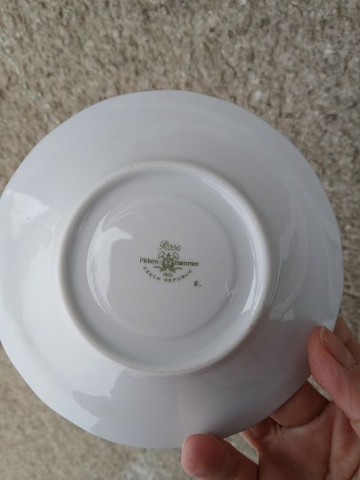 Чайний сервіз з Розами Чехія чайный сервиз фарфор Чехия  Розы