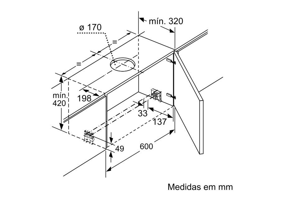 Exaustor telescópico SIEMENS iQ700 60cm Inox