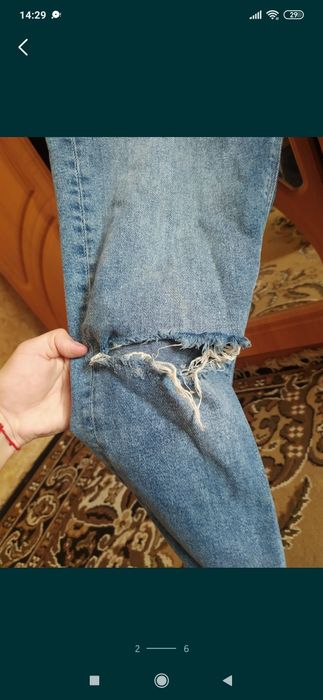 Джинси бойфренди Bershka