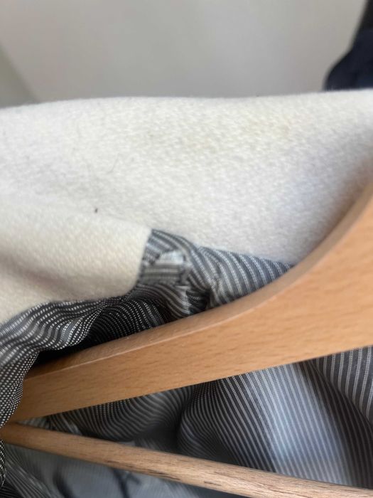 Biały płaszcz premium Filippa K wełna S / 36 elegancki
