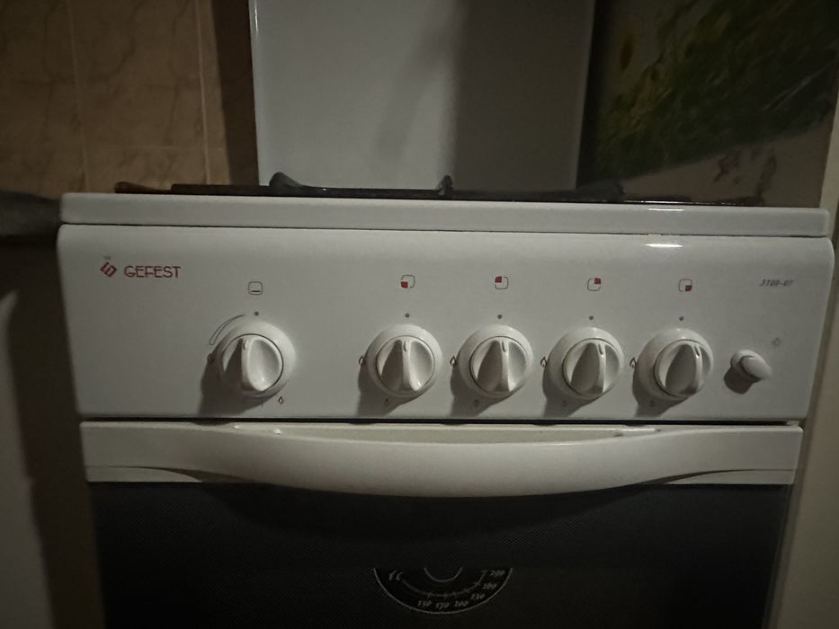 Газовая плита с духовкой Гефест. Торг!!!