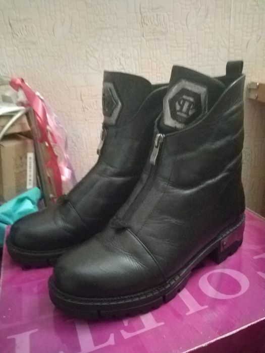 Зимние полусапожки