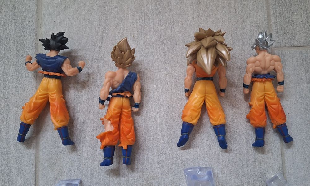 4 Figuras Songoku - Dragon Ball