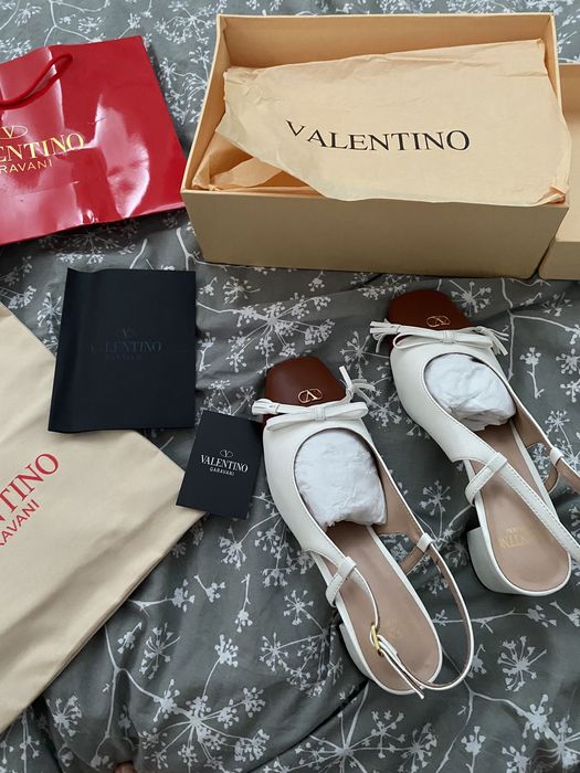 buty valentino 40 szpilki czółenka na platformie