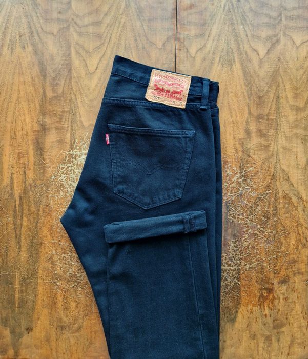 Джинсы (Levis 501) Черные .размр. W32-L31/32
