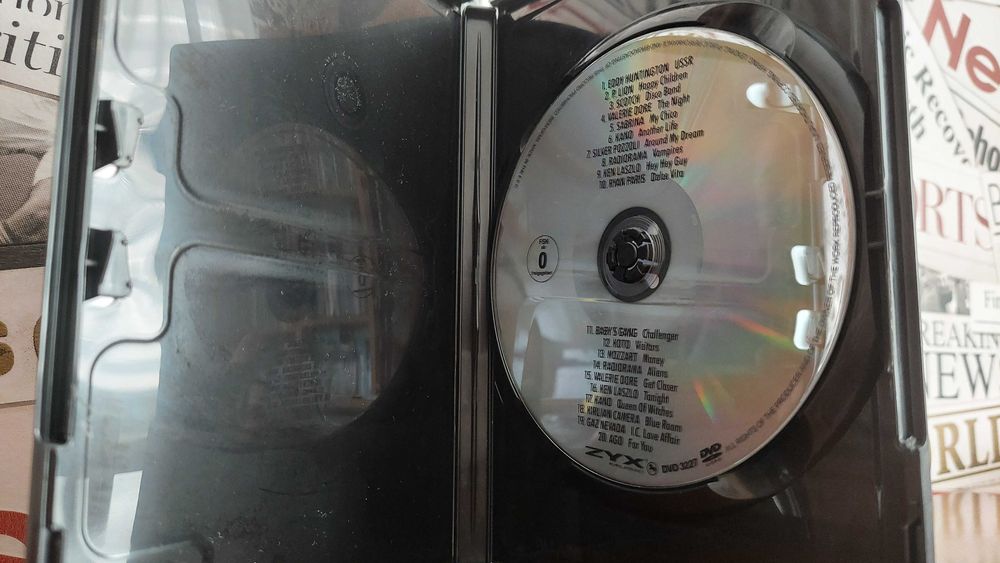 Various - I Love ZYX Italo Disco Collection na płycie DVD