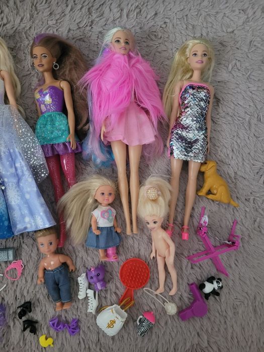 Lalki Barbie zestaw