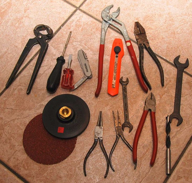 Zestaw narzędzi różne