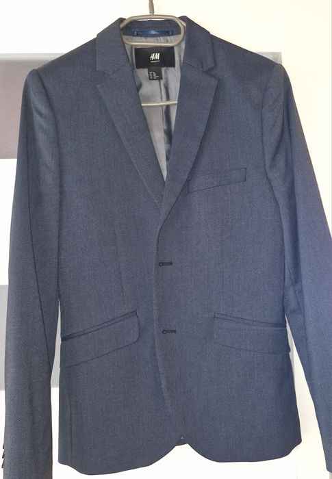 Marynarka męskia h&m skinny fit 46