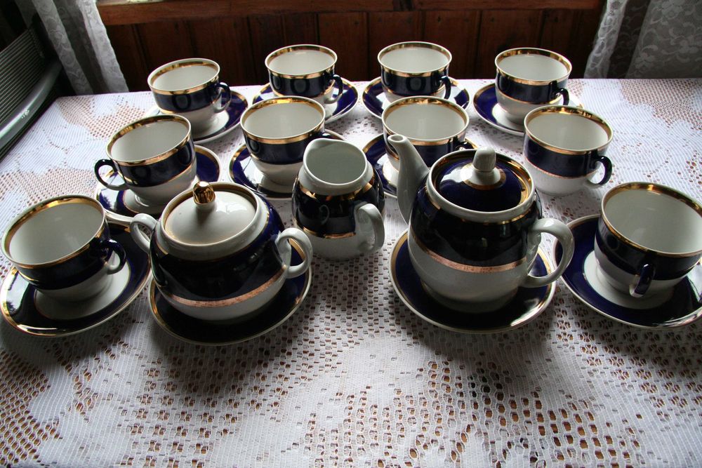 Zestaw do herbaty i kawy Baranovka  lata 70