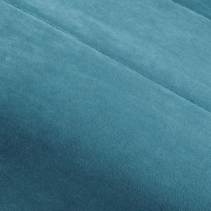 Sofá-cama em veludo turquesa da Maison du Monde