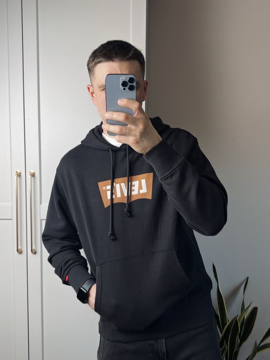 Оригінал ! Нове Чоловіче Худі Levis Relaxed Fit