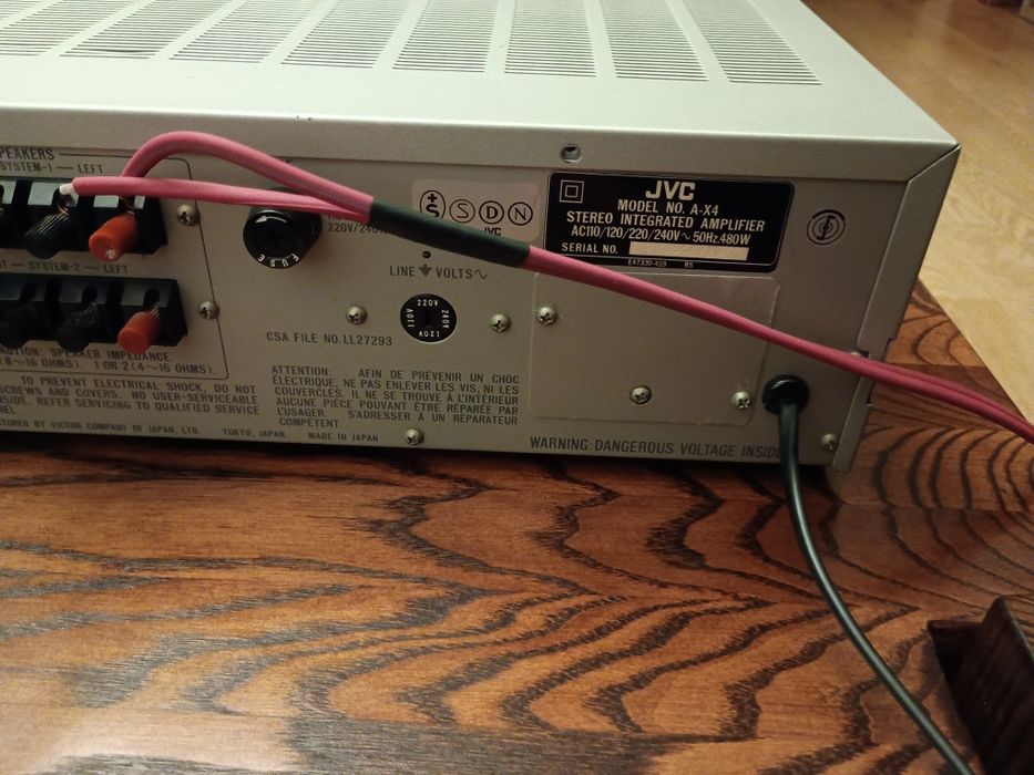 JVC A-X4 wzmacniacz zintegrowany