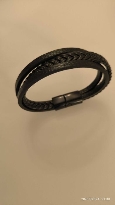 Pulseira de íman preta