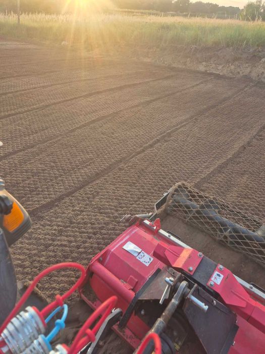 Usługi glebogryzarką separacyjną-1zł za m2, niwelacja terenu