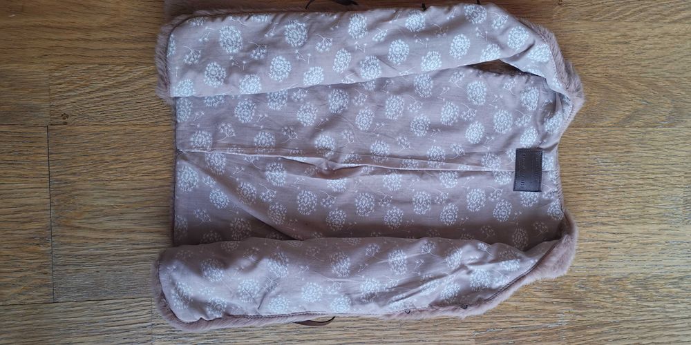 Colete Pelo Rosa Seco Zara 5/6 anos