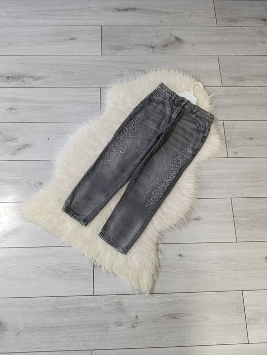 Джинси мом для дівчинки