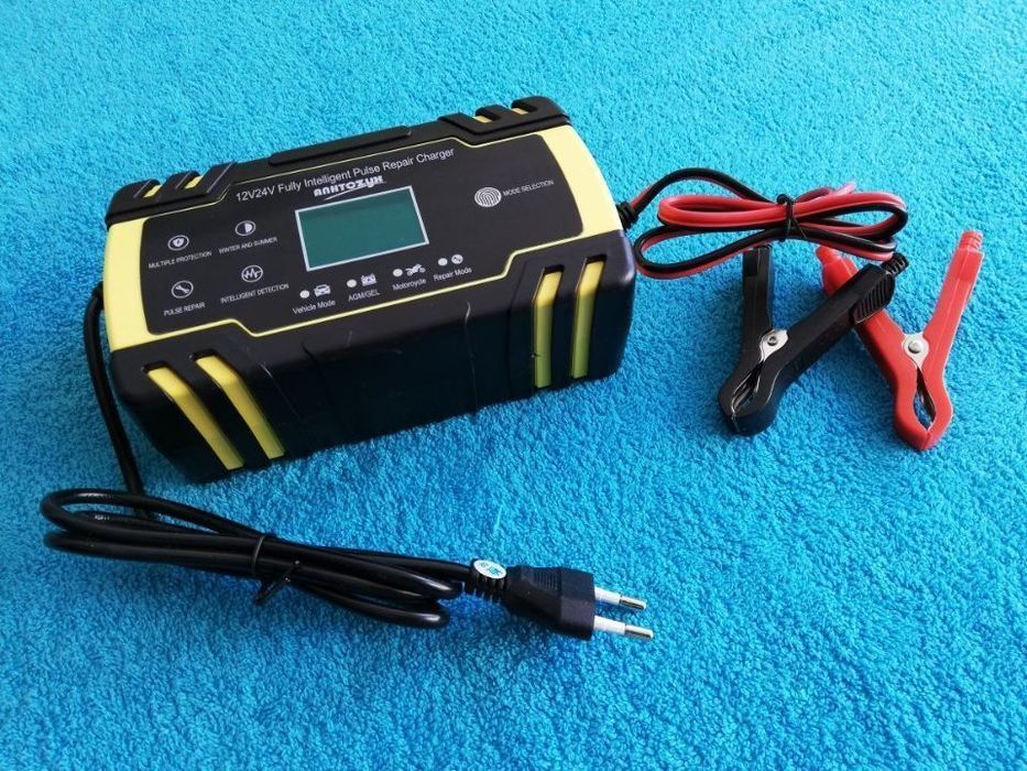 Carregador Estabilizador Baterias Inteligente 12v / 24v - 8A