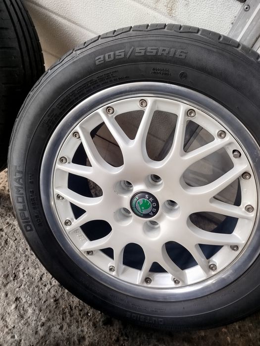 Alufelgi BBS 16" 5×100 skręcane VW skoda