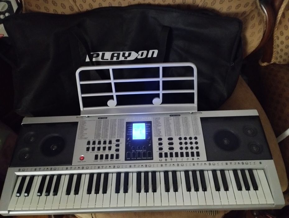 Teclado musical  playone Ideal para quer aprender a tocar