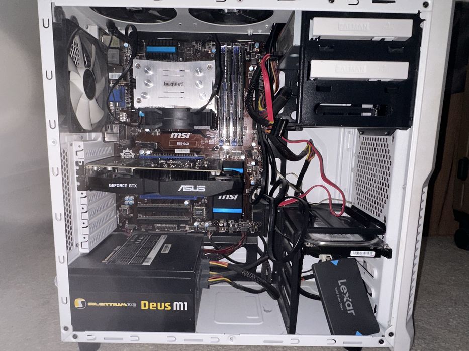 Komputer stacjonarny i7-4790K / GTX 1050 Ti 4GB / 16GB RAM / SSD 480GB + HDD 1TB