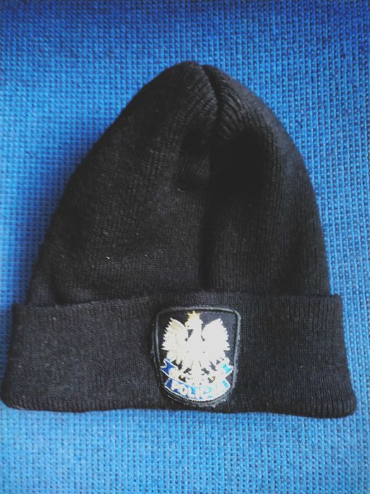 POLICJA czapka zimowa czarna 57-61