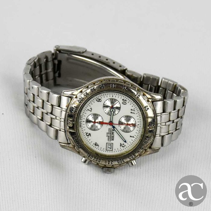 Relógio de pulso para homem RACER Japan Chronograph Water Resist 30M