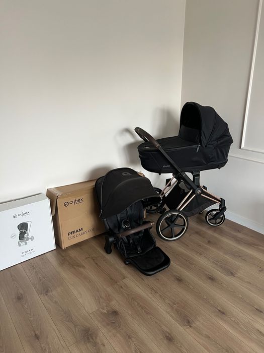 Wózek Cybex Priam 4.0 gondola + spacerówka