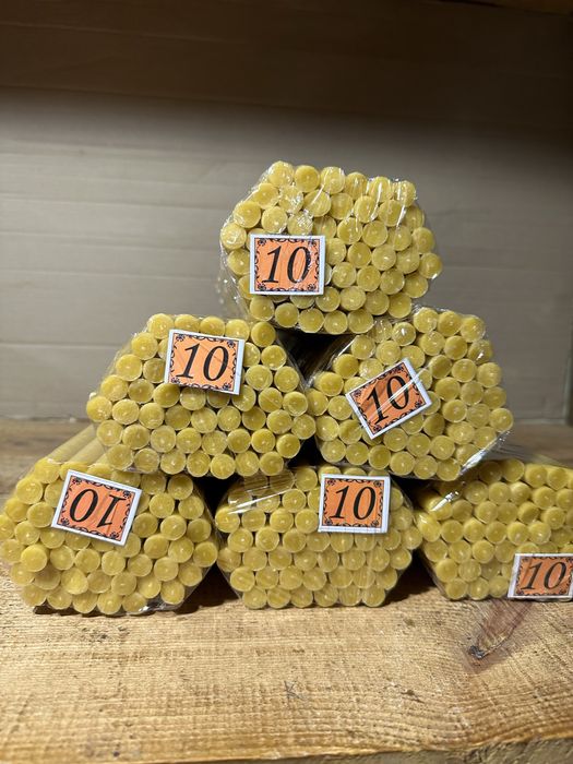 Свічки церковні парафінові номер 10