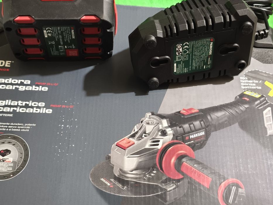 Kit Rebarbadora Parkside 20v Performance