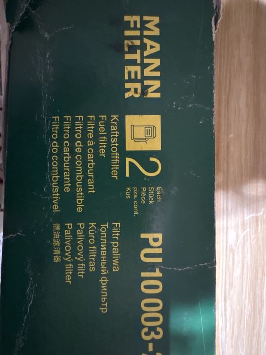 Venda de filtros de combustivel novos para scania