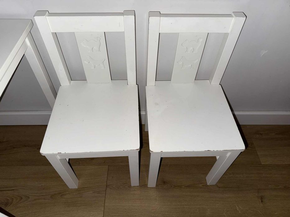 Ikea Kritter - stolik + dwa krzesełka
