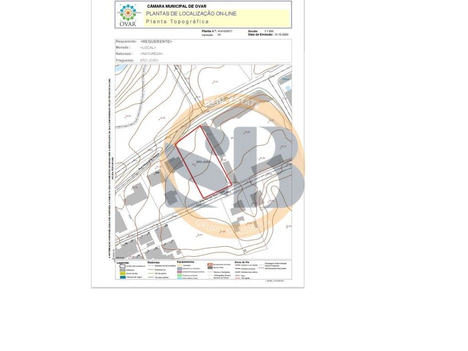 Terreno Construção Venda Ovar
