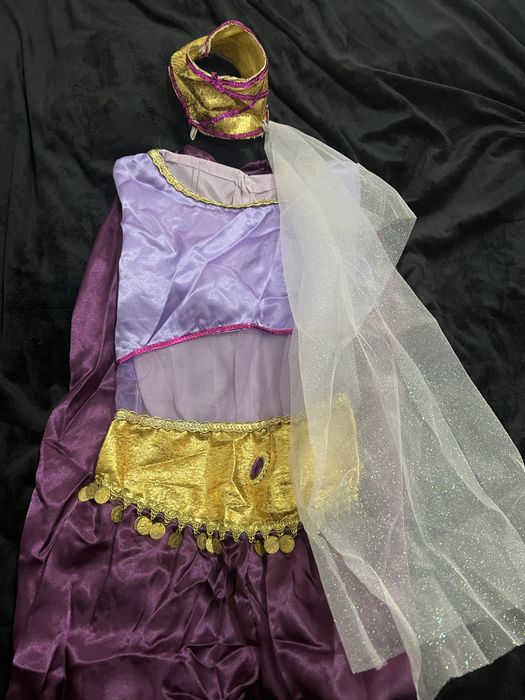 Disfarce Carnaval Princesa Bailarina Oriental Mil e Uma Noites