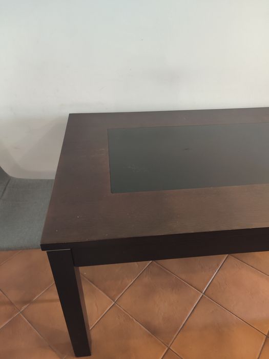 Mesa extensível madeira maciça 90*140 ou *180