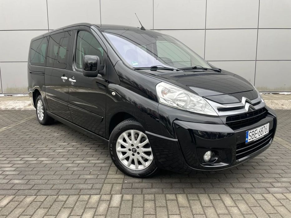 Citroën Jumpy Combi 2.0 Diesel 163 Km 8-0sób Automat Nawiewy Nawigacja Hak Webasto Long