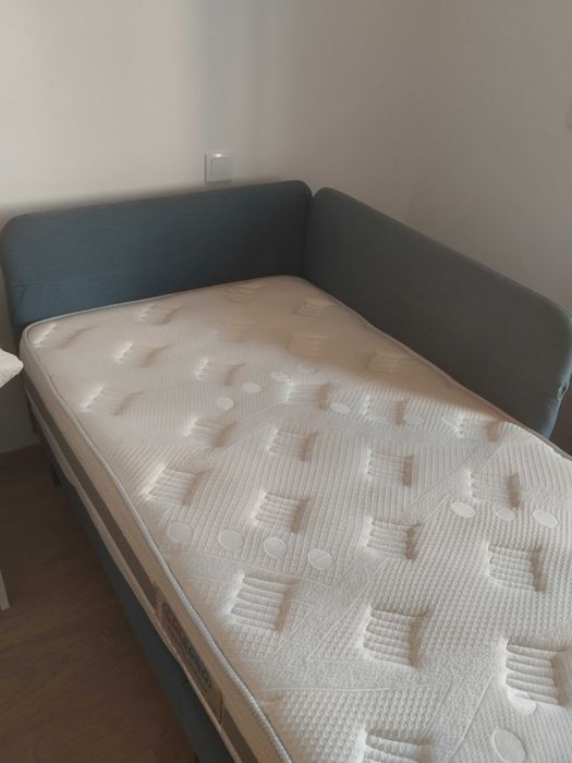 Cama solteiro e colchão