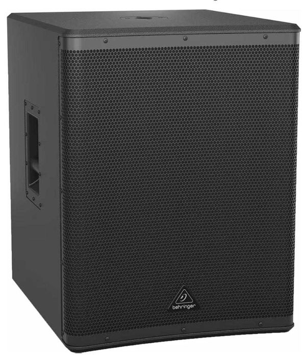 2 - Subwoofer PA de 18 polegadas Behringer DR18SUB , 2400 Watts, ativo