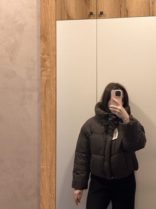 Трендова куртка пуфер жіноча демісезон НОВА верхній одяг осіння веснян