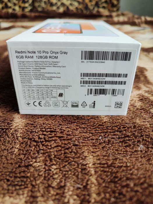 Продам чехол redmi note 10 pro