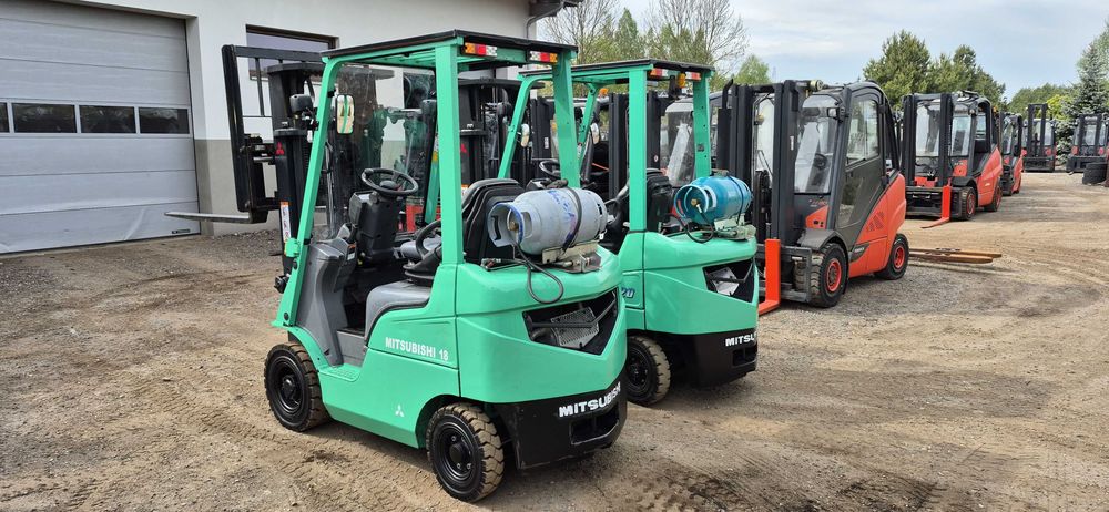 Wózek Widłowy MITSUBISHI FG18/FG20 - Rok 2019 - Triplex 4.70m - Tylko 2070 mth - Stan BDB
